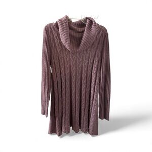 Hannah Lavender Knit Top medium